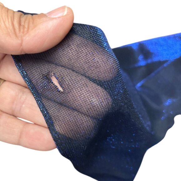 Besty & Adam Blue Women’s Formal Dress With Sparkle Accents Sz 7-8 - Picture 7 of 9